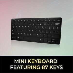 Adesso EasyTouch AKB-425UB Keyboard - Cable Connectivity - USB Interface - TouchPad - English (US) - Black - Membrane Keys