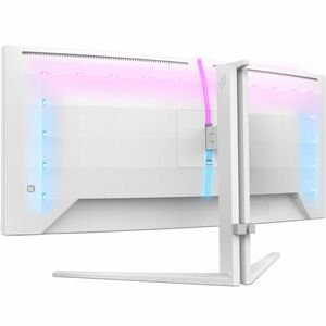 Evnia 34M2C5501A 34" Class UW-QHD Curved Screen LCD Monitor - 21:9 - 86.4 cm (34") Viewable - Fast Vertical Alignment (VA)