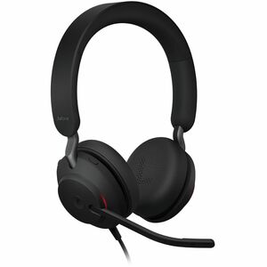 Jabra Evolve2 40 SE Wired On-ear Stereo Headset - Microsoft Teams Certification - Binaural - USB Type A, USB Type C