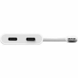 j5create JCA164 AV/Data Transfer Adapter - 1 - 1 x USB Type C - Male - 2 x USB Type C - Female - 3840 x 2160 Supported - W