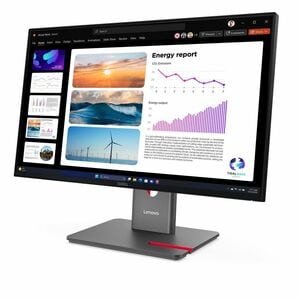 Lenovo ThinkVision P24Q-40 24" Class WQHD LED Monitor - 16:9 - Raven Black - 60.5 cm (23.8") Viewable - In-plane Switching