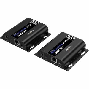 Rocstor TrueReach Video Extender Transmitter/Receiver - 656.17 ft Range - 2 x Network (RJ-45) - 1 x HDMI In - 1 - 1 - 1 - 