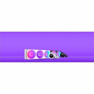 NZXT Kraken Plus 360 RGB RL-KR360-B2 Cooling Fan/Water Block - CPU - 3 x Fan(s) - 127.51m³/h Maximum Airflow - 2400 rpm - 
