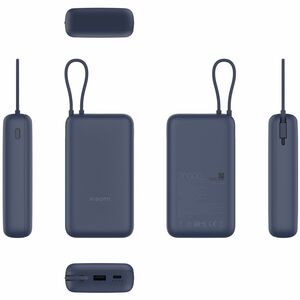 Xiaomi PB2030MI Power Bank - Azul - Para Smartphone, Tablet, iPhone, Fone de ouvido Bluetooth, Banda inteligente - Íon Lít