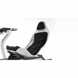 Playseats Cockpit de simulação - Aço carbono, Pele de poliuretano, Tecido - Preto, Branco