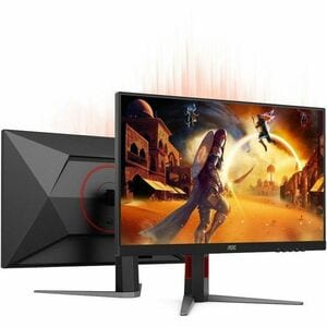 AOC 27G4HA 27" Aula Full HD Monitor LED para jogos - 16:9 - Preto, Vermelho - 68,6 cm (27") Viewable - Fast IPS - WLED Luz