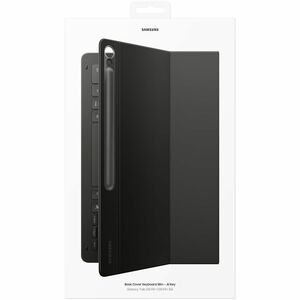 Housse/Clavier Samsung - Porte-livres Style Samsung Tablette - Noir - 301,3 mm Hauteur x 196,7 mm Largeur x 13,1 mm Profon
