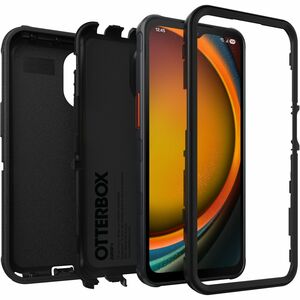 Coque OtterBox Defender Durci - pour Samsung Galaxy XCover7 Pro Smartphone - Noir - 1 - Résistant à l'usure, Résistant aux