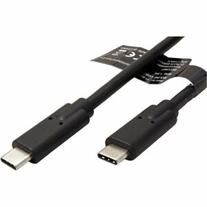 ROLINE USB 3.2 Gen 2x2 Kabel, Emark, C-C, ST/ST, 20Gbit/s, 100W, schwarz, 1 m