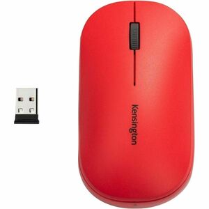 Kensington SureTrack Travel Mouse - Frecuencia Bluetooth/Radio - USB 3.0 Typo A - Óptico - 3 Botón(es) - Rojo - 1 Caja - I
