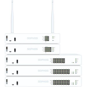 Sophos XGS 107 Aplicação de Firewall/segurança de rede - 1 Ano - 8 Porta - 10/100/1000Base-T - Gigabit Ethernet, 1000Base-