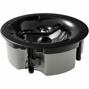 Crestron Saros IC6VLPT-W-T-EACH 2 vias Montável no teto, Montagem embutida Coluna - 50 W RMS - 165,10 mm Polipropileno Woo