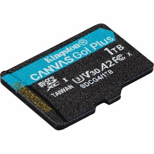 Kingston Canvas Go! Plus 1 TB microSDXC - 1 Pack - 200 MB/s Leitura - 160 MB/s Gravar