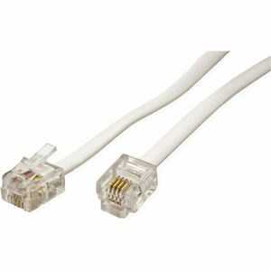 Value 6 m RJ-12 Telefonkabel - Cable for Telefon - Weiß