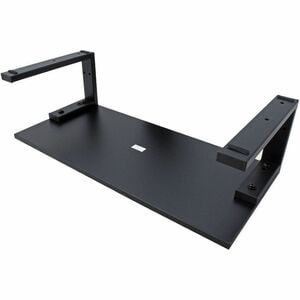 Roline Tischhalterung für LCD-Display, Monitor - Schwarz - Höhenverstellbar - max. 20 kg Traglast - Stahl, Edelstahl, Span