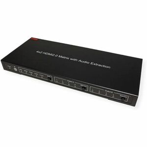 HDMI MATRIX 4K60HZ 4 X 2 MIT AUDIO EXTRAHIERUNG