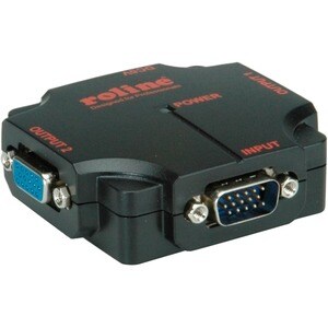 Roline Videoadapter - 1 - 1920 x 1440 Supported - Schwarz