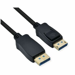 Roline 2 m DisplayPort AV-Kabel - 1 Stück - Cable for Ultrabook, Notebook, PC, Monitor, Projektor, Grafikkarte, Computer, 