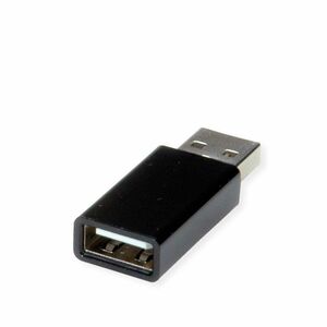 Roline Datentransferadapter - 1 - Anschluss 1: USB A, Stecker - Schwarz