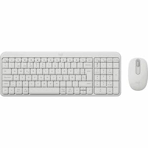 Logitech MK250 Keyboard & Mouse - QWERTY - Spanish - Mechanical Wireless Bluetooth Keyboard - Keyboard/Keypad Color: Off W