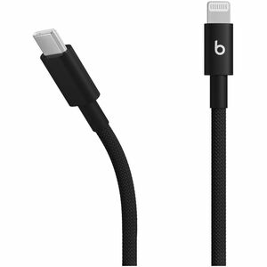 Beats by Dr. Dre 1.50 m (59.06") Lightning/USB-C Data Transfer Cable - Black