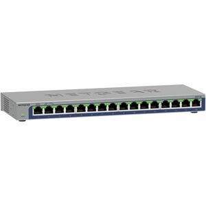 Netgear 16-Port Gigabit Ethernet Unmanaged Switches - 16 Ports - Gigabit Ethernet - 10/100/1000Base-T - 2 Layer Supported 