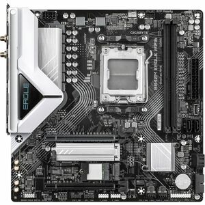 Gigabyte Ultra Durable B840M EAGLE WIFI6 Gaming Desktop Motherboard - AMD B840 Chipset - Socket AM5 - Micro ATX - Ryzen 7 
