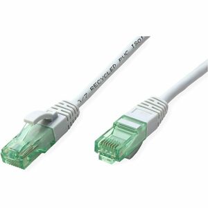 ROLINE Recycled Material 5 m Category 6a Network Cable - Cable for Network Device, Patch Panel - First End: 1 × RJ-45 Netw