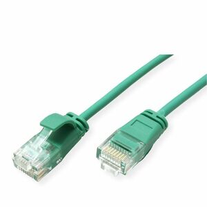 ROLINE GREEN 5 m Category 6a Network Cable - Cable for Network Device, Patch Panel - First End: 1 x RJ-45 Network - Male -
