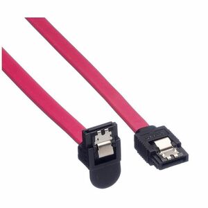 Roline 1 m SATA Data Transfer Cable - Cable for Hard Drive, SATA Controller - First End: 1 x 7-Pin SATA - Male - Second En