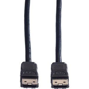 Roline 50 cm eSATA Data Transfer Cable - 1 - Cable for Hard Drive - First End: 1 x 7-pin eSATA - Male - Second End: 1 x 7-