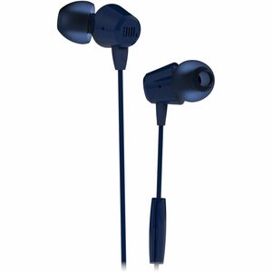 JBL C50HI In-Ear Headphones - Stereo - Mini-phone (3.5mm) - Wired - 20 Hz to 20 kHz - Earbud - Binaural - In-ear - 120 cm 