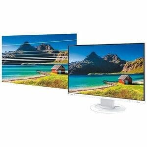 EIZO FlexScan EV2410R-WT 24" Class WUXGA LED Monitor - 16:10 - White - 61.2 cm (24.1") Viewable - In-plane Switching (IPS)