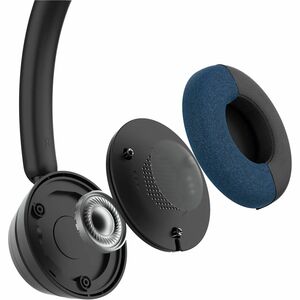 Incase Designed by Microsoft Modern Wired On-ear, Over-the-head Stereo Headset - Black - Microsoft Teams Certification - B