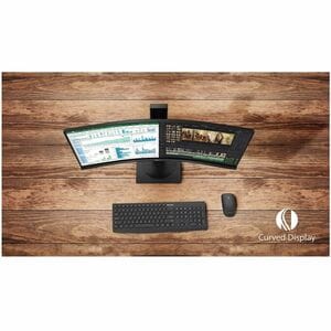 Philips B-Line 34B2U3600CH 34" Class Webcam UWQHD Curved Screen LED Monitor - 21:9 - Black - 34" Viewable - Vertical Align