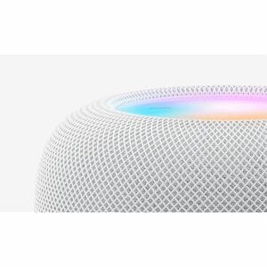 Apple HomePod Bluetooth Smart Speaker - Siri, Apple HomeKit Supported - White - Dolby Atmos - Wireless LAN