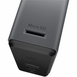 Lenovo 40BD USB-Typ C Docking Station für Notebook - Ladefunktion - Speicherkartenleser - TransFlash - Grau - Tragbar - 1 