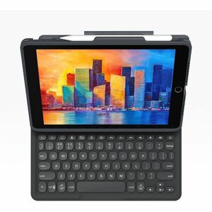 ZAGG Pro Keys Tastatur/Cover für 27,7 cm (10,9 Zoll) Apple iPad (10. Generation) Tablet - Schwarz, Grau - Polycarbonat Kör
