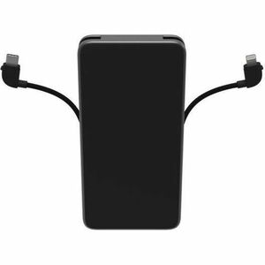 mophie Powerstation Plus Stromspeicher - Schwarz - für iPhone, USB Typ C Gerät, iPad - 10000 mAh - 30 W - USB Typ-C Anschl
