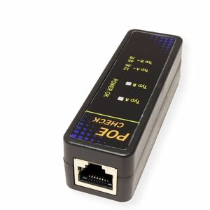 Value Data Cable/PoE Tester - Network Testing, Cable Testing, PoE Testing - 2 x Network (RJ-45) - Twisted Pair - 1 Number 
