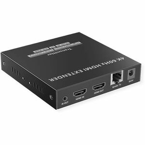 Value Video Extender Transmitter/Receiver - Wired - 1 Input Device - 2 Output Device - 120 m Range - 2 x Network (RJ-45) -