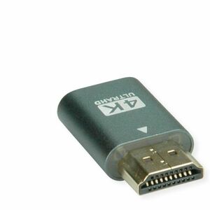 Value Video Emulator - Black - Functions: Video Emulation - 2160p - 3840 x 2160 - 4K - HDMI - Monitor