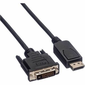 Value 3 m DisplayPort/DVI-D Video Cable - Cable for Graphics Card, Monitor, Computer, TV - First End: 1 x DisplayPort 1.1 