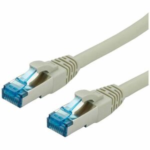 Roline 2 m Kategorie 6a Netzwerkkabel - Cable for Netzwerkgerät - 10 Gbit/s - Patchkabel - Abschirmung - LSOH - 27 AWG - Grau
