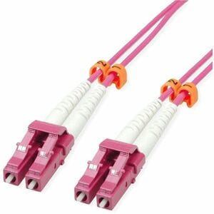 Value 3 m Glasfaser Netzwerkkabel - Cable for Netzwerkgerät - 10 Gbit/s - Patchkabel - LSOH - 50/125 µm - Violett