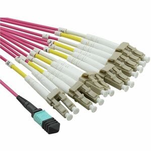 Value 2 m Glasfaser Netzwerkkabel - Cable for Netzwerkgerät - Fanout-Kabel - LSOH - 50/125 µm - Violett