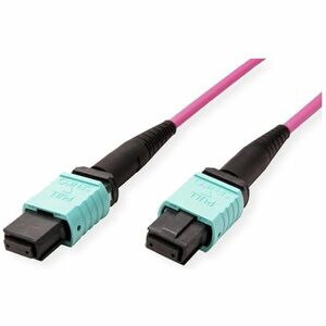 Value 15 m Glasfaser Netzwerkkabel - Cable for Netzwerkgerät - Verbindungskabel - LSOH - 50/125 µm - Violett