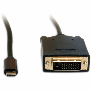 Value 2 m DVI-D/USB-C Videokabel - Cable for MacBook, Ultrabook, Notebook, PC, Monitor, Projektor, Display, TV - Unterstüt