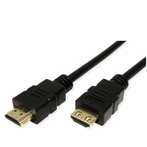 Value 1 m HDMI AV-Kabel - 1 / Stück - Cable for Audio-/Video-Gerät, TV, Audio-System - Unterstützt bis zu3840 x 2160 - Abs