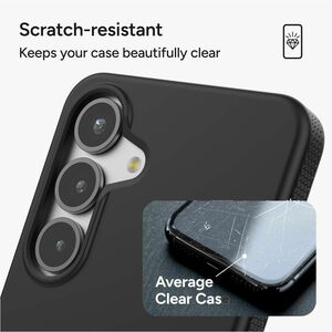 ZAGG Milan Snap Hülle für Samsung Galaxy S25 Smartphone - Schwarz - Sturzsicher, Kratzfest, Rutschfest - Graphen - Kann dr